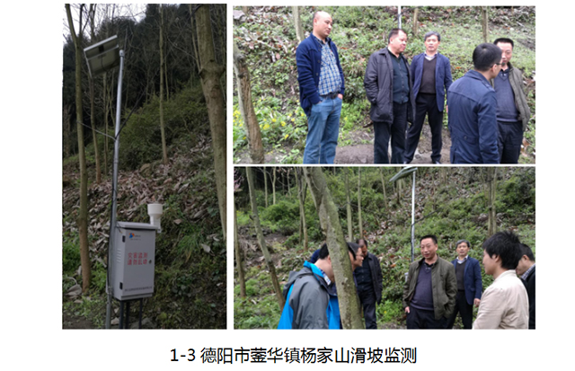 德阳市华镇杨家山滑坡监测